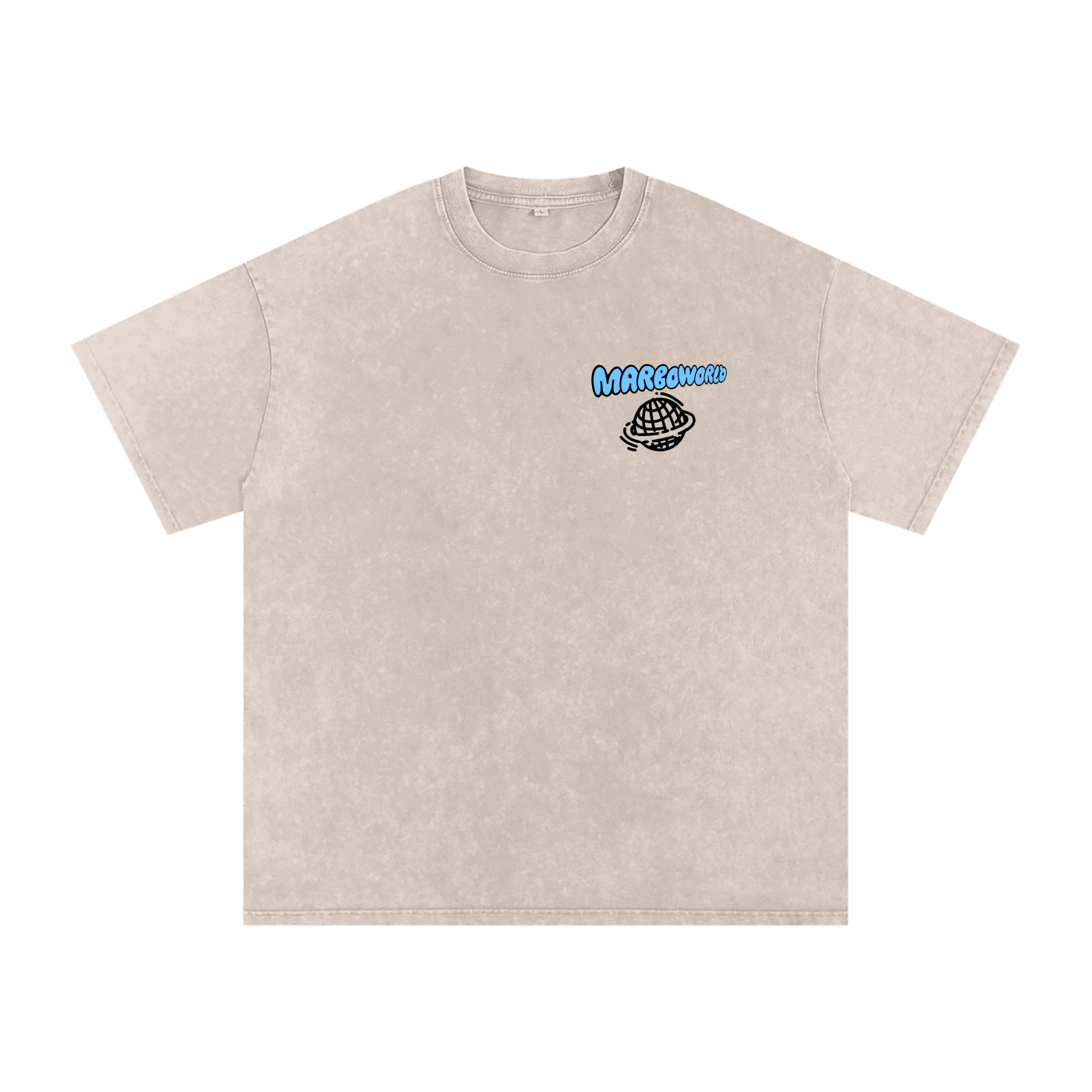 Acid Wash Oversize T-Shirt - 250 GSM