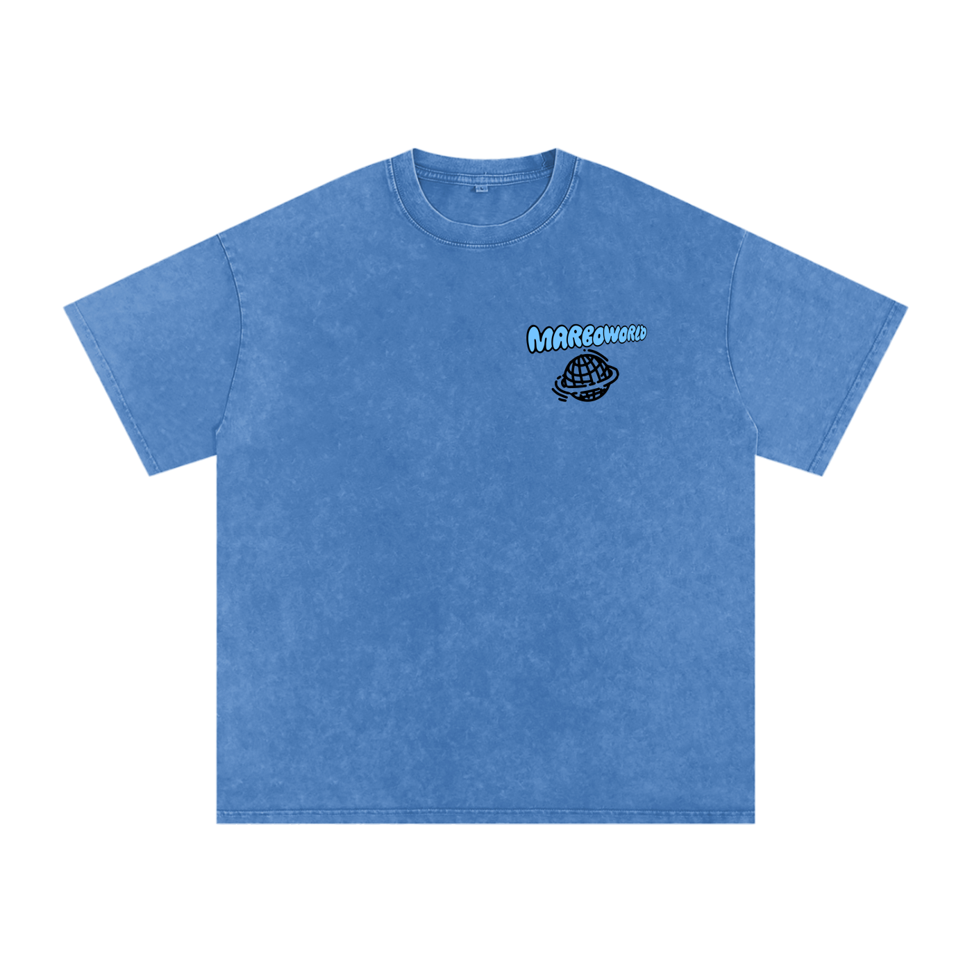 Acid Wash Oversize T-Shirt - 250 GSM