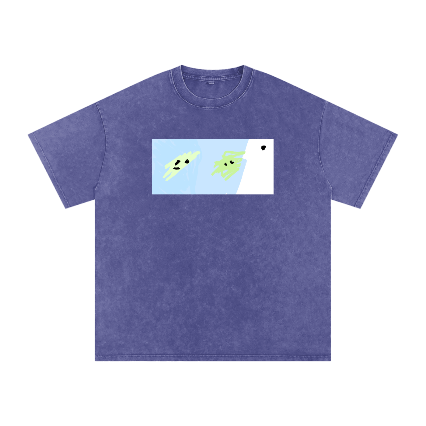 Acid Wash Oversize T-Shirt - 250 GSM