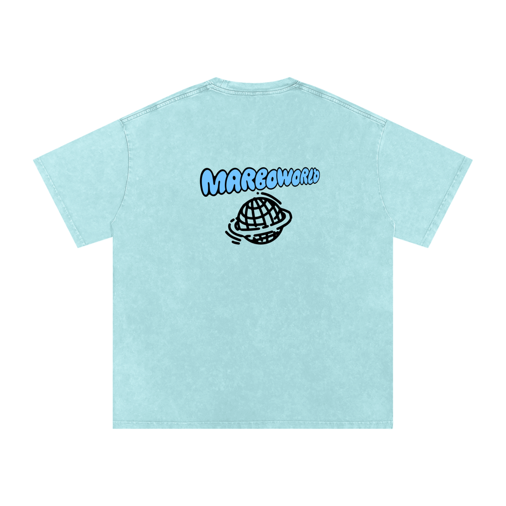 Acid Wash Oversize T-Shirt - 250 GSM