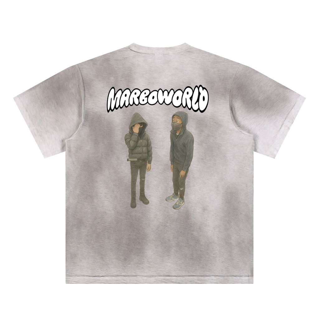 Sun Fade Hand-Painted T-Shirt