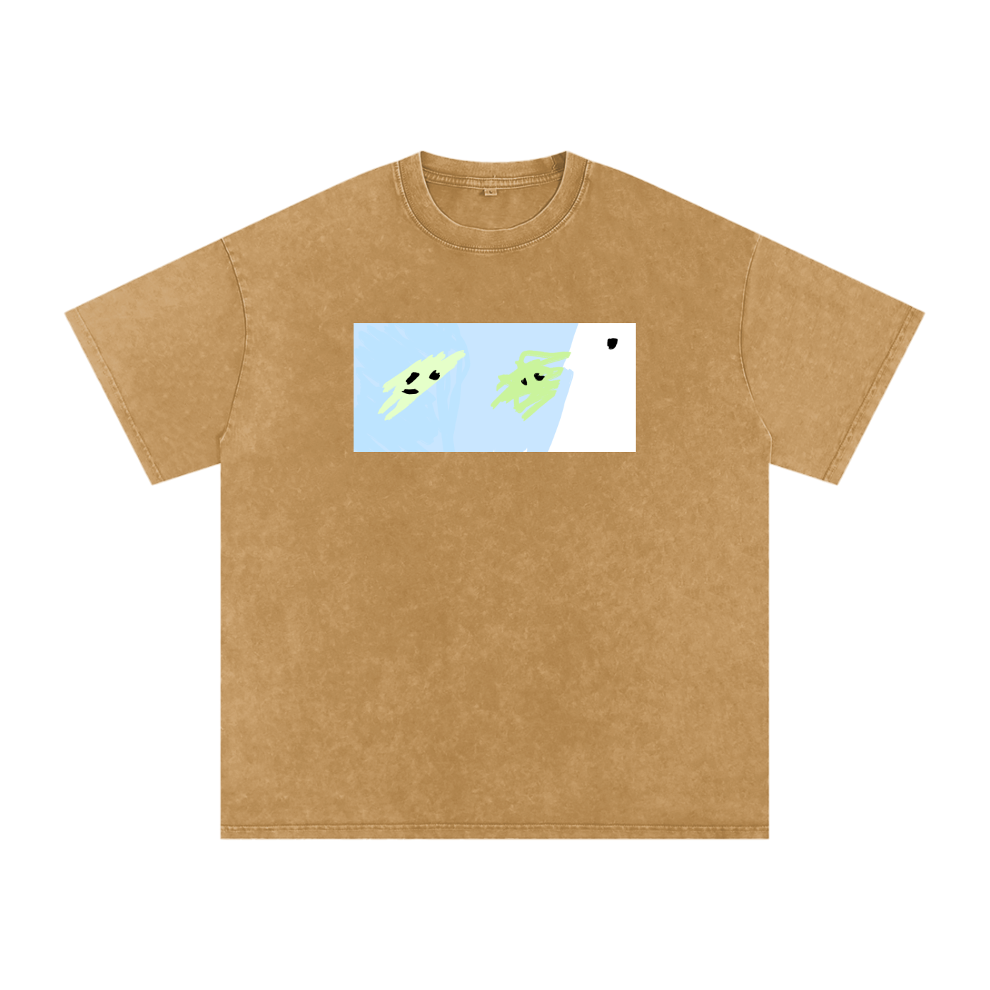 Acid Wash Oversize T-Shirt - 250 GSM