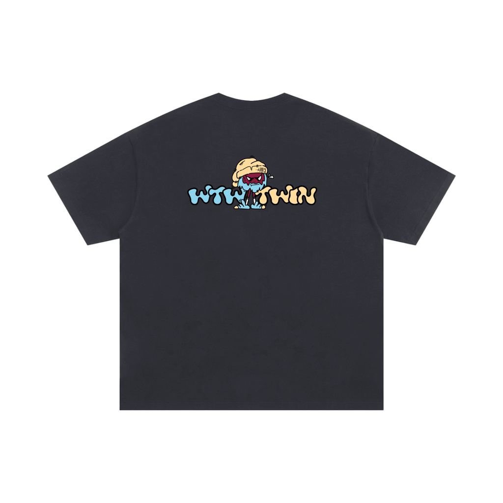 Oversized T-shirt Wtw solid color