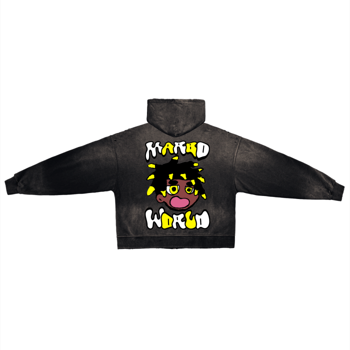 Yellow Marbo hoodie