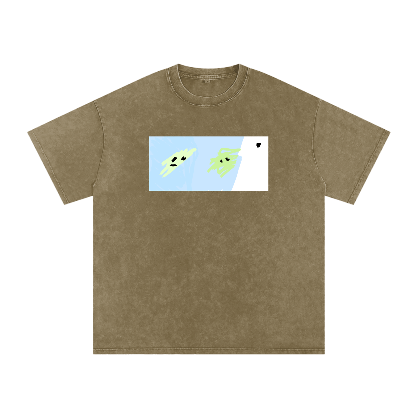 Acid Wash Oversize T-Shirt - 250 GSM