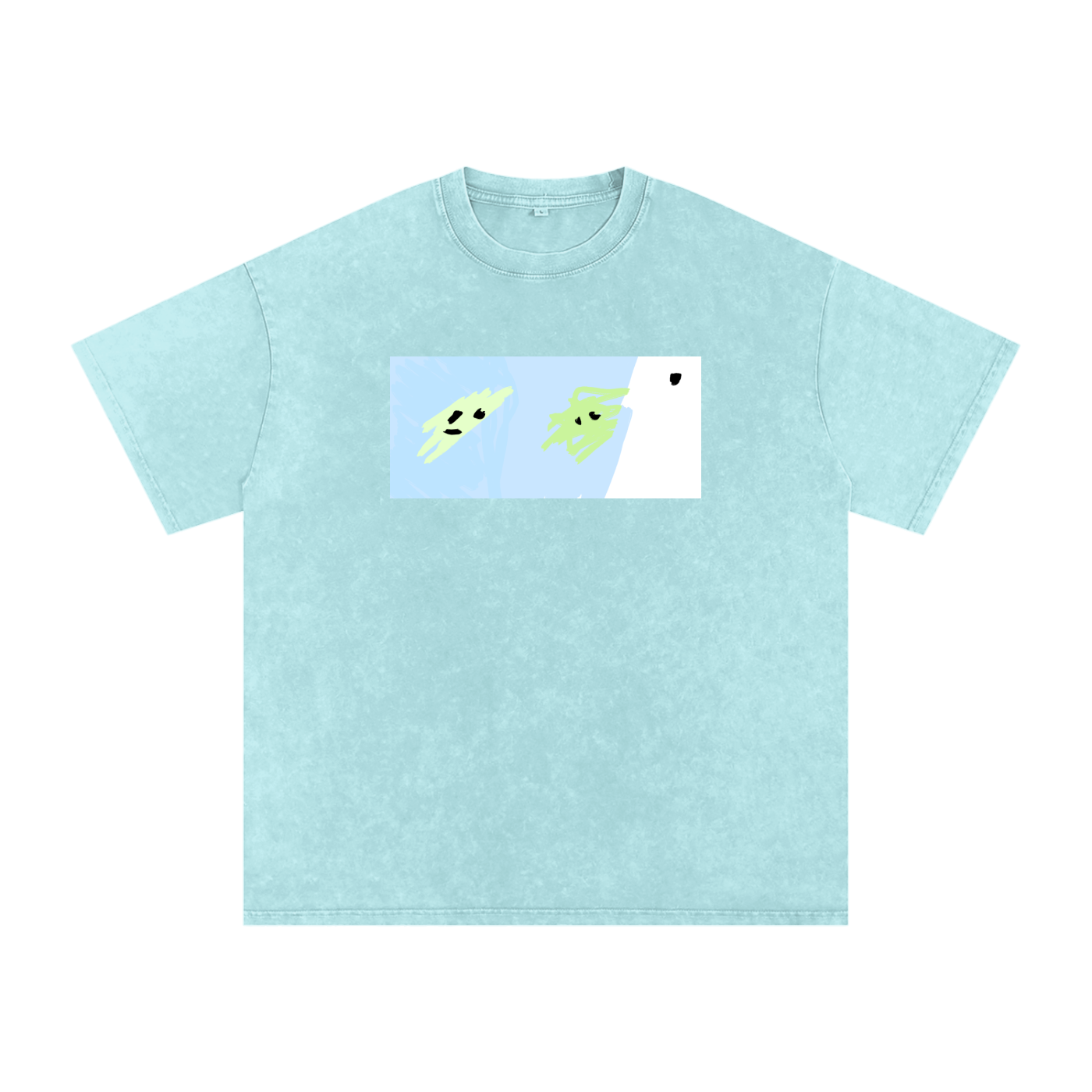Acid Wash Oversize T-Shirt - 250 GSM
