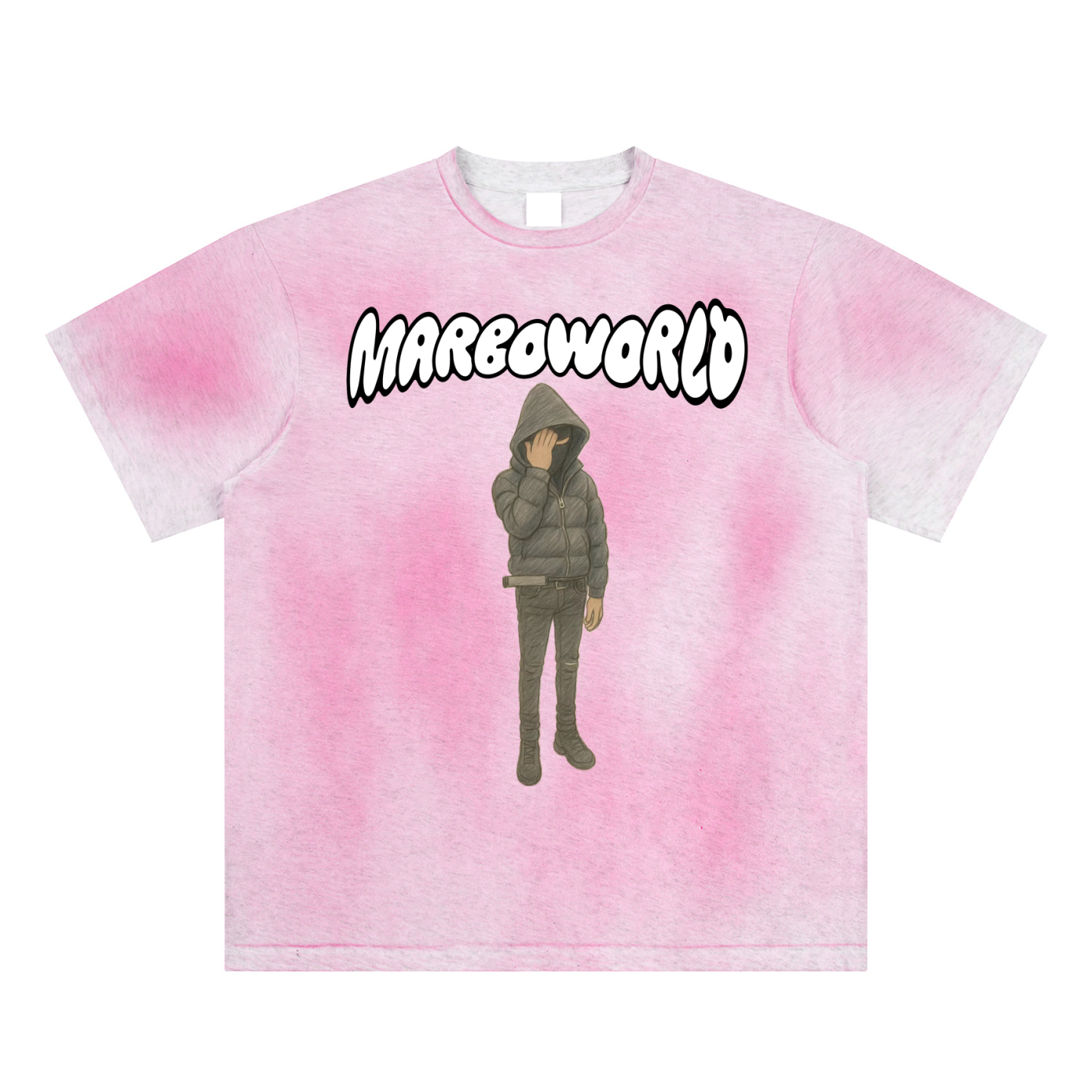 Sun Fade Hand-Painted T-Shirt