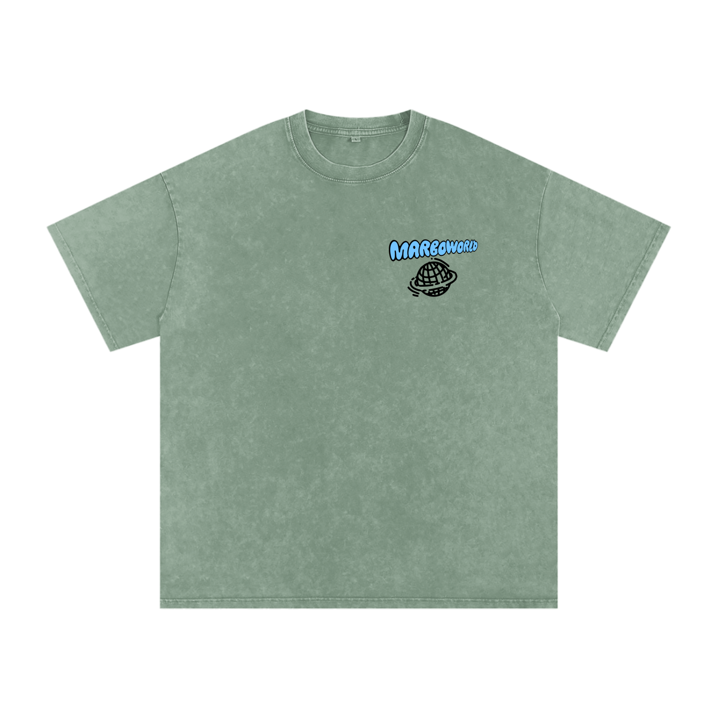 Acid Wash Oversize T-Shirt - 250 GSM