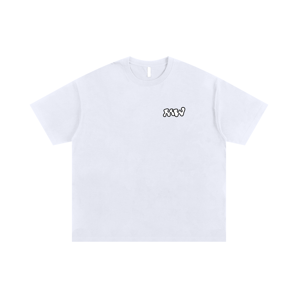 Oversized T-shirt Wtw solid color