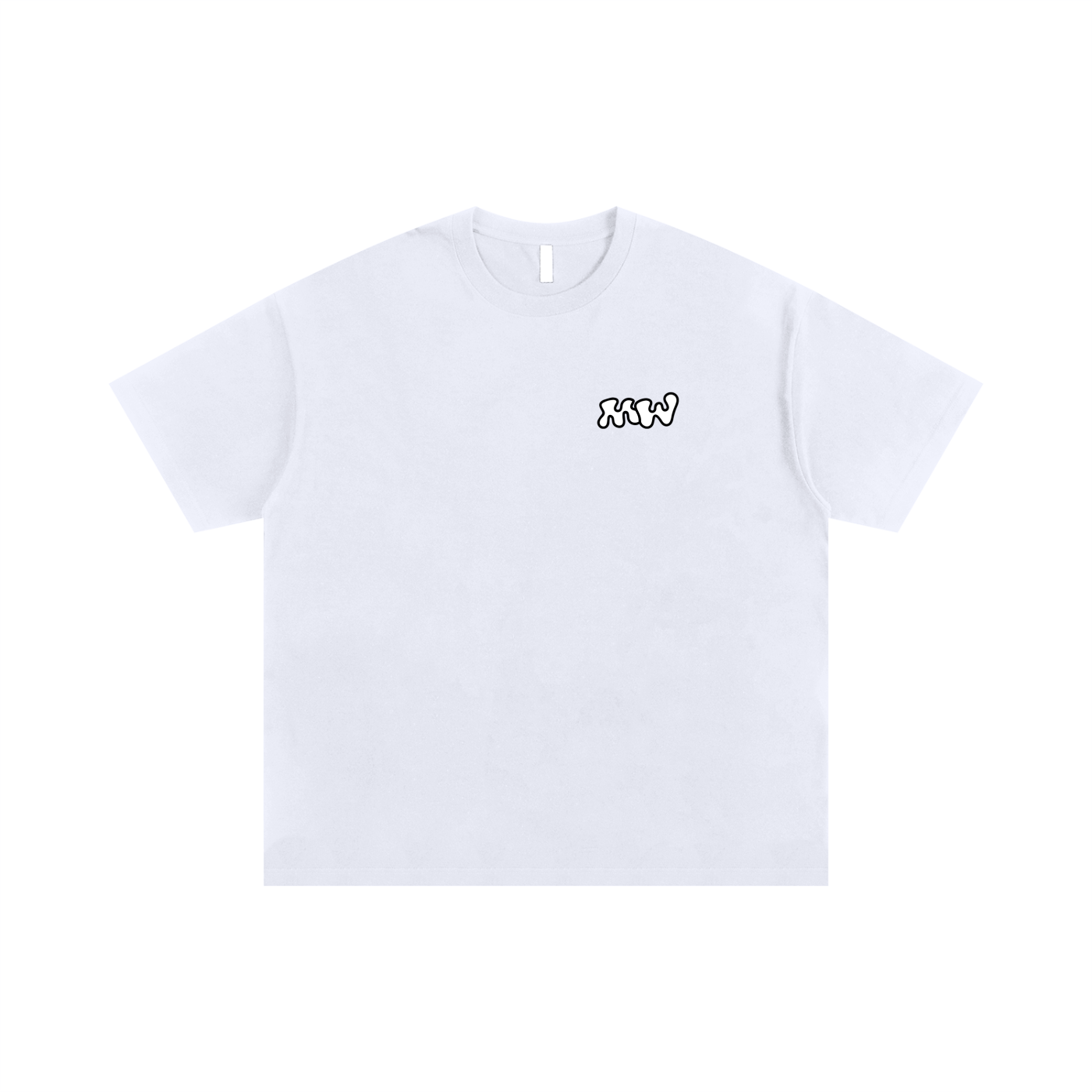 Oversized T-shirt Wtw solid color