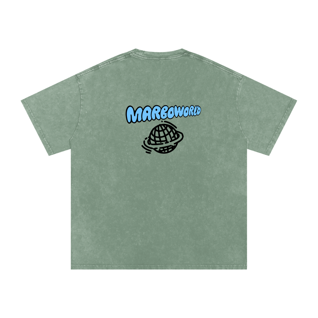Acid Wash Oversize T-Shirt - 250 GSM