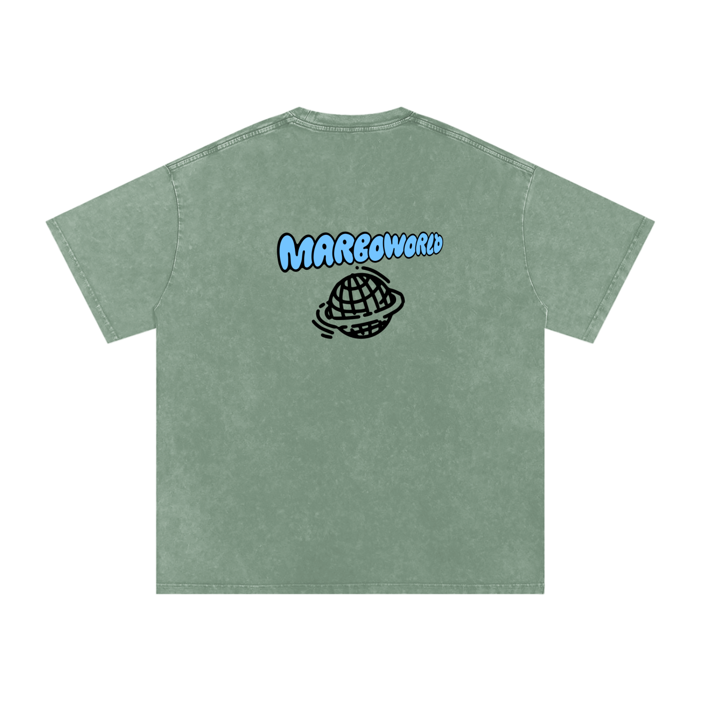 Acid Wash Oversize T-Shirt - 250 GSM