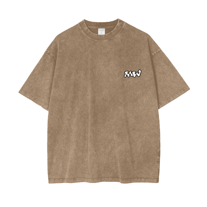 Acid Wash Oversize T-Shirt - 250 GSM