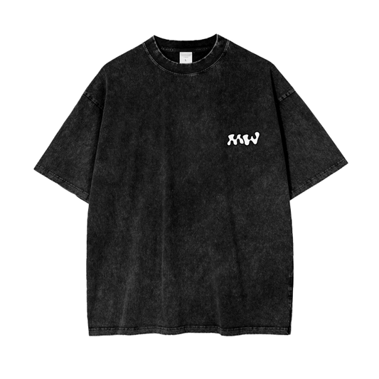 Acid Wash Oversize T-Shirt - 250 GSM