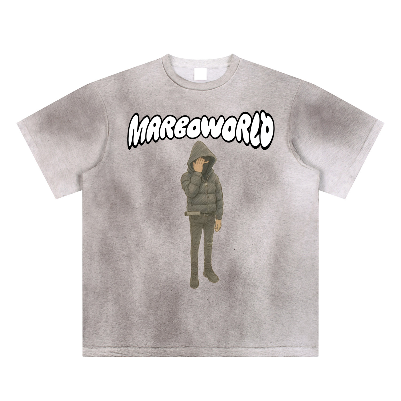 Sun Fade Hand-Painted T-Shirt