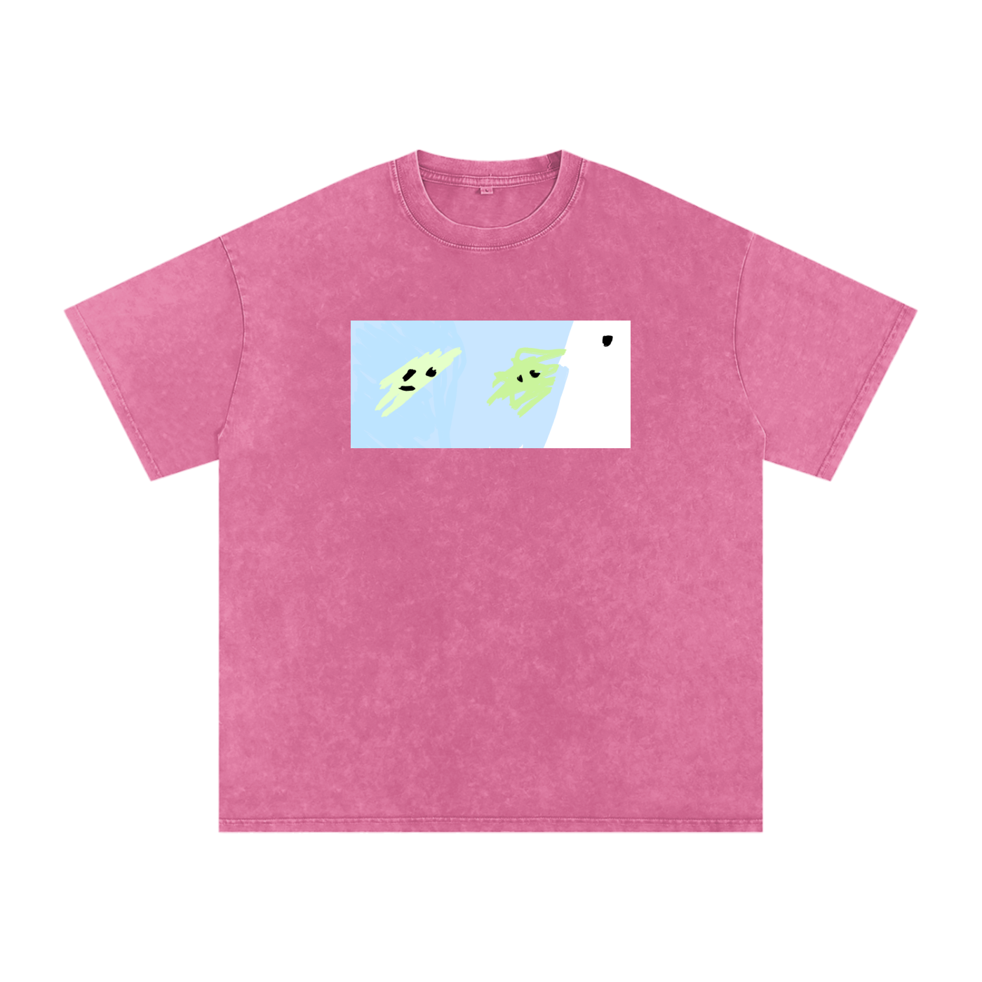 Acid Wash Oversize T-Shirt - 250 GSM