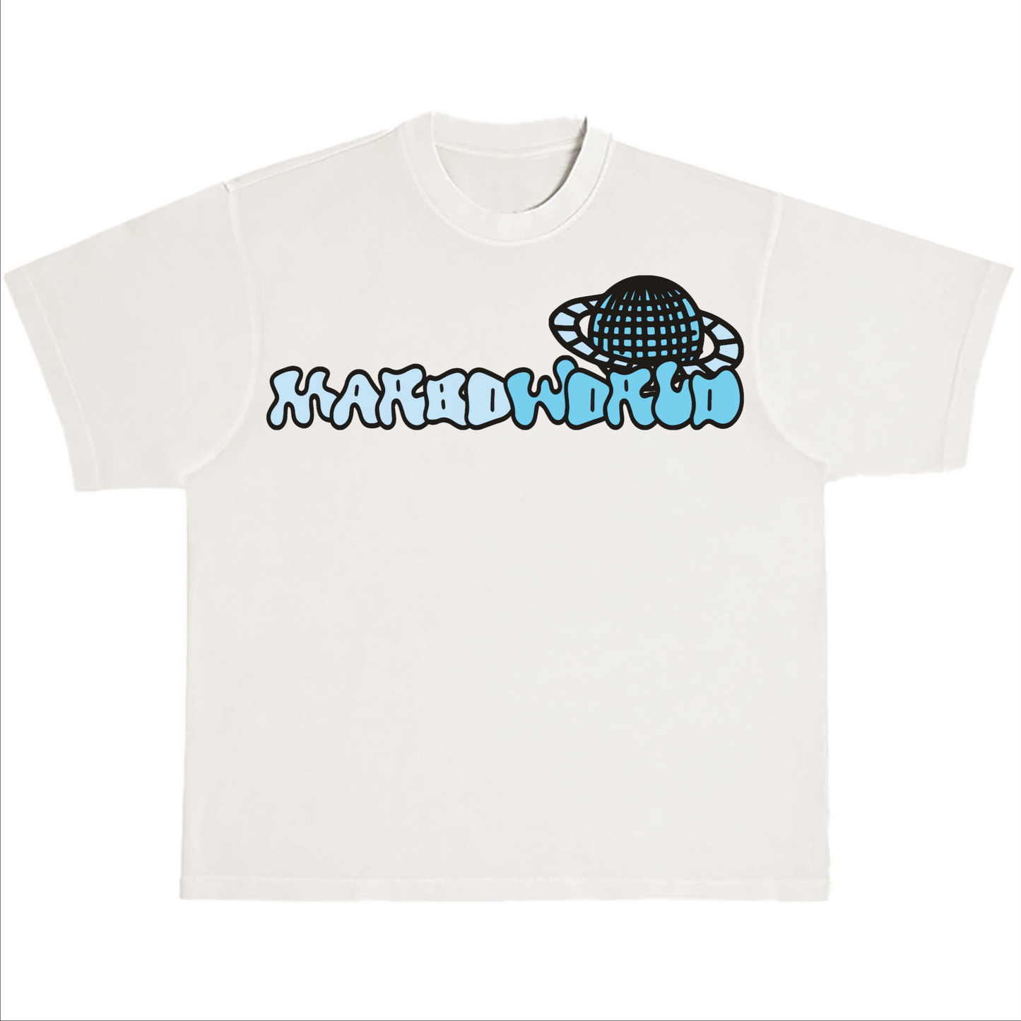 short sleeve shirt (blue marboworld tee)