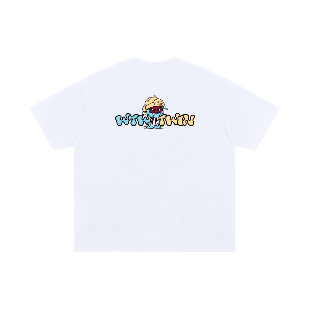 Oversized T-shirt Wtw solid color