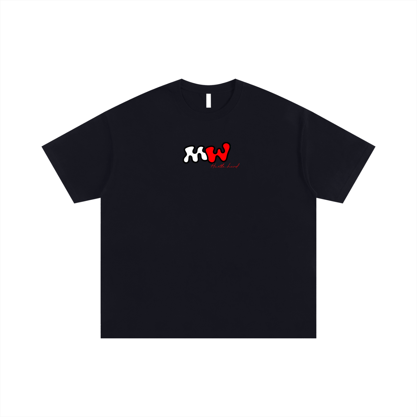Hustle, hard OG logo, Oversized T-shirt