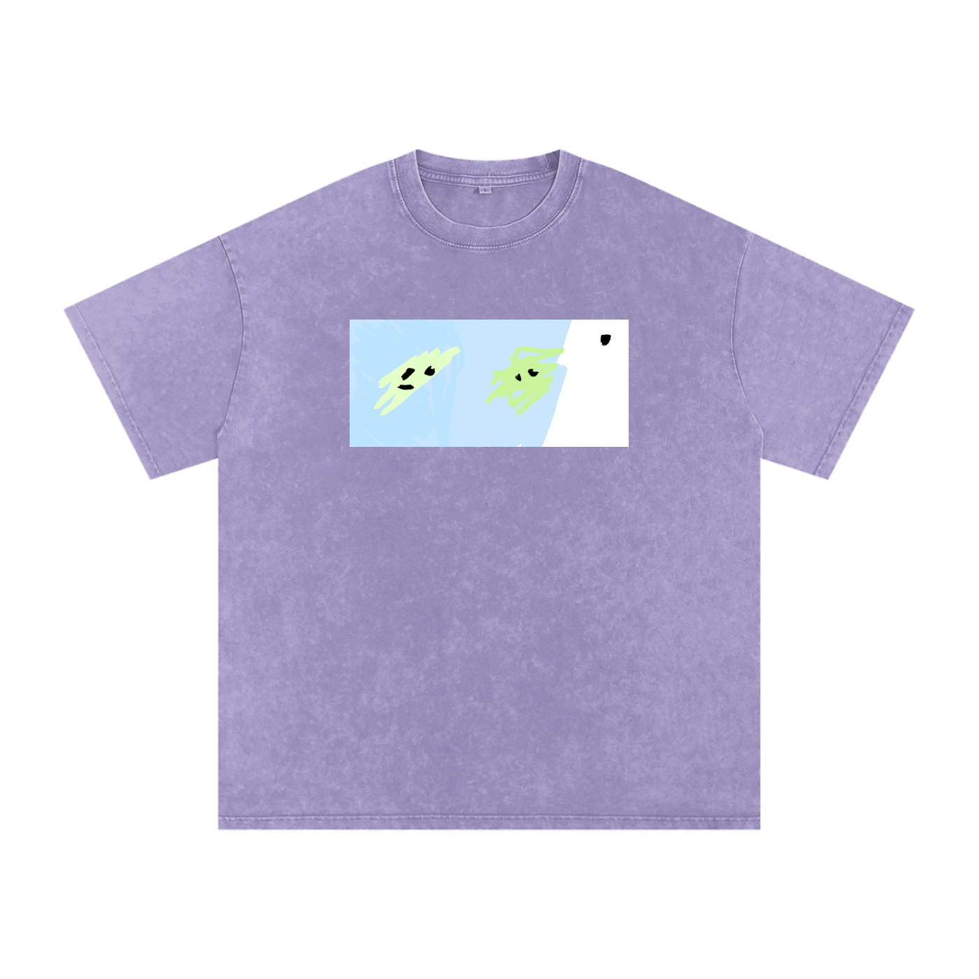 Acid Wash Oversize T-Shirt - 250 GSM