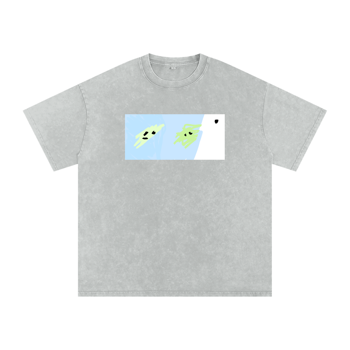 Acid Wash Oversize T-Shirt - 250 GSM