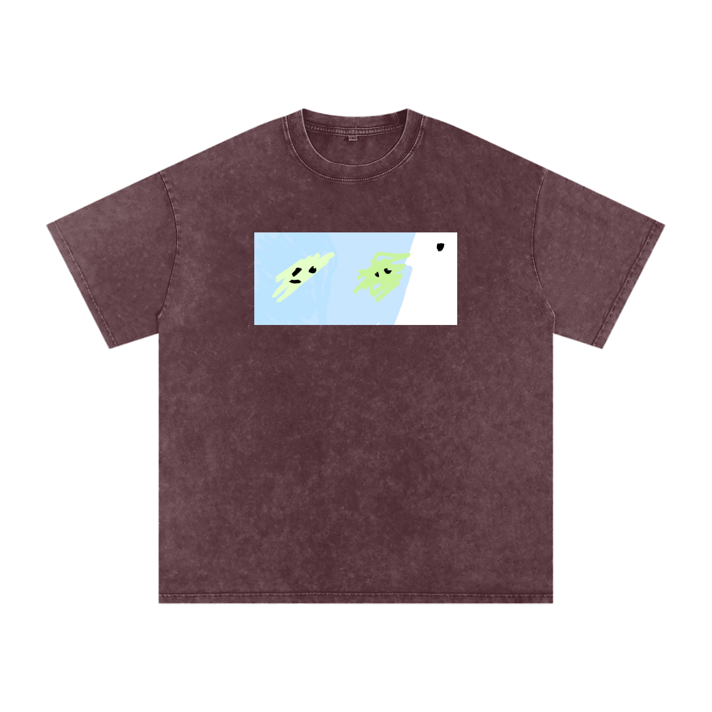 Acid Wash Oversize T-Shirt - 250 GSM