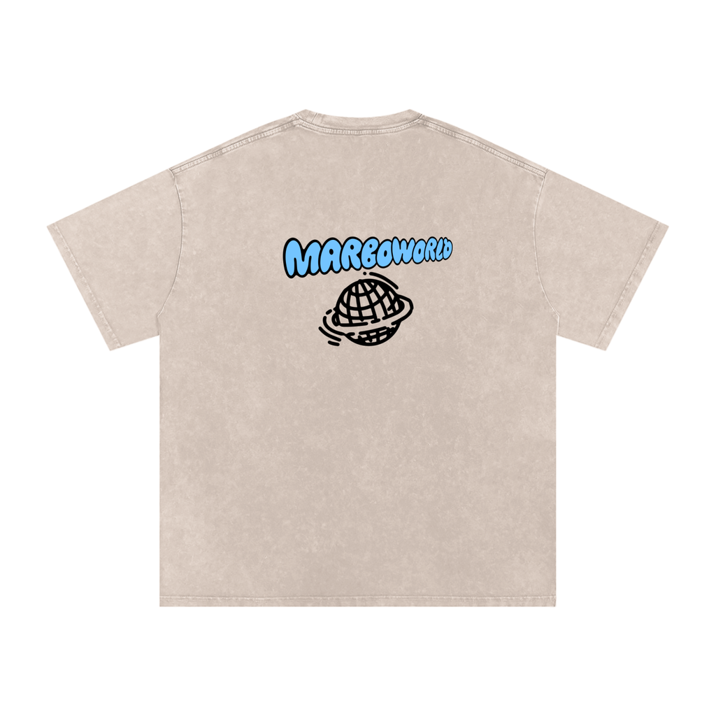 Acid Wash Oversize T-Shirt - 250 GSM