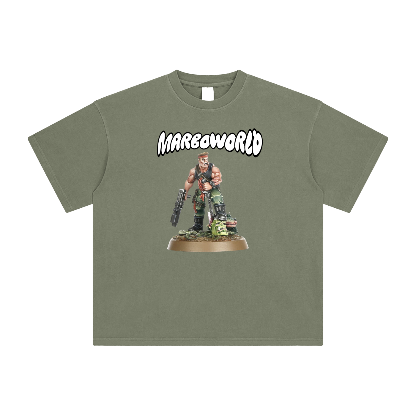 Enzyme Washed T-Shirt