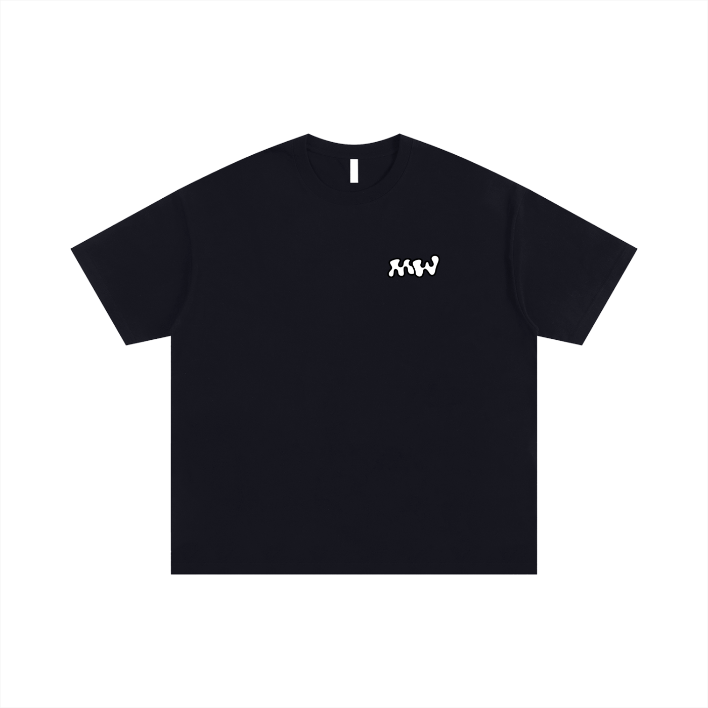 Oversized T-shirt Wtw solid color