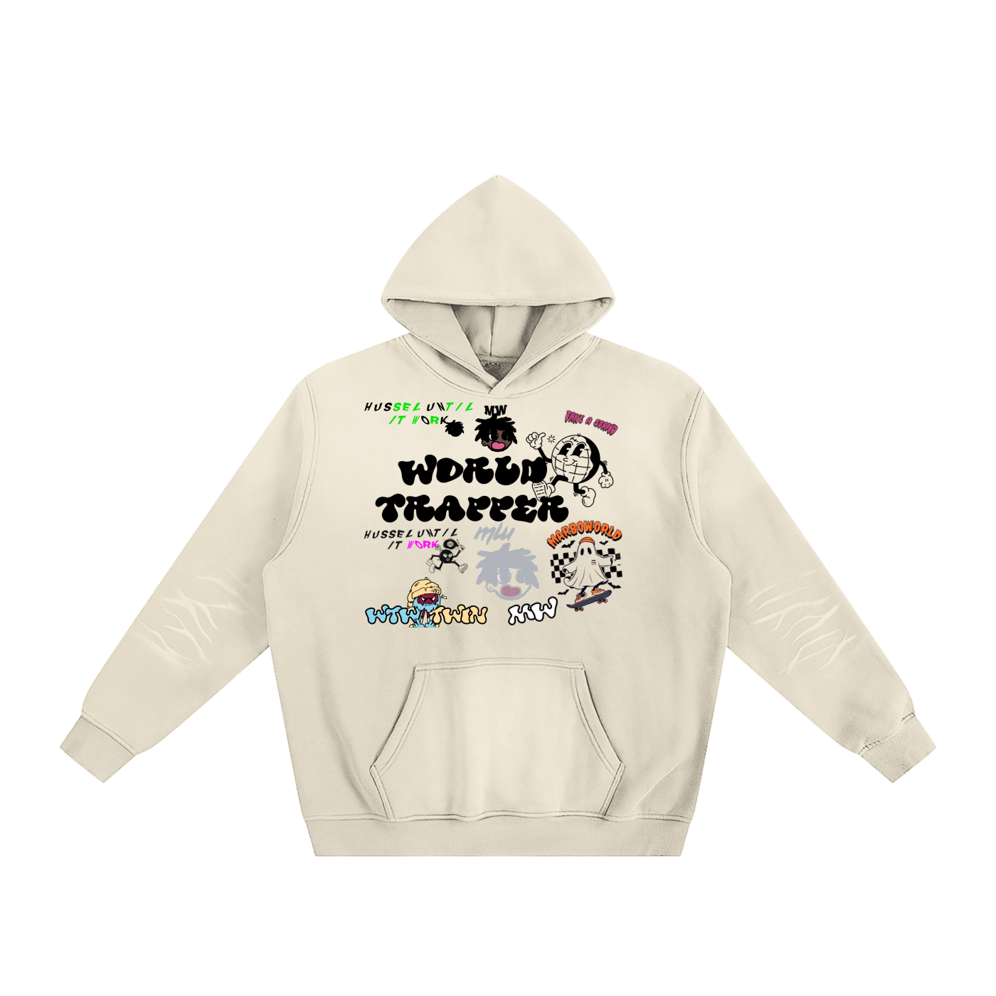 Marbo world trapper pullover Gray Camel