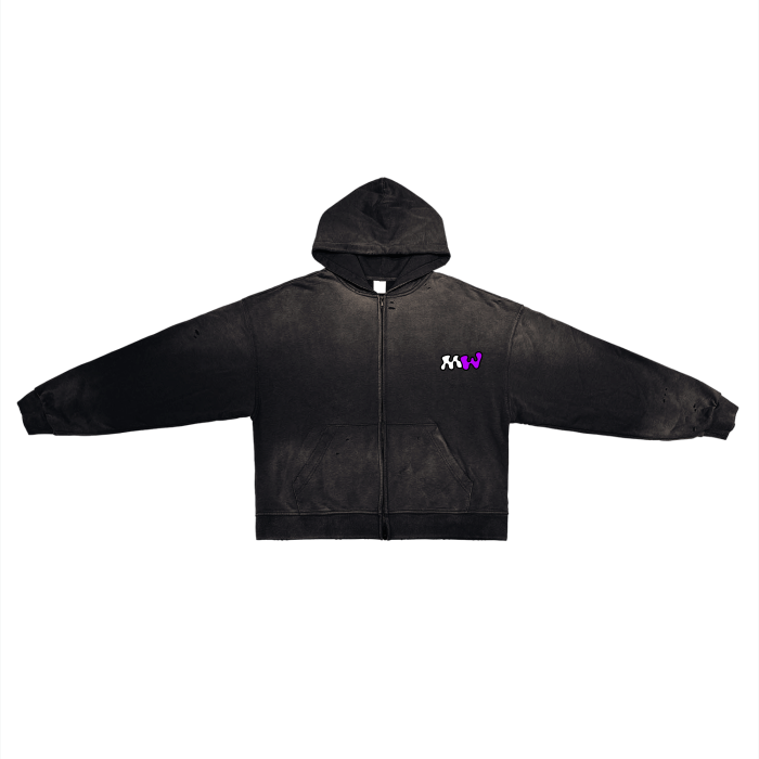 purple Marbo hoodie set