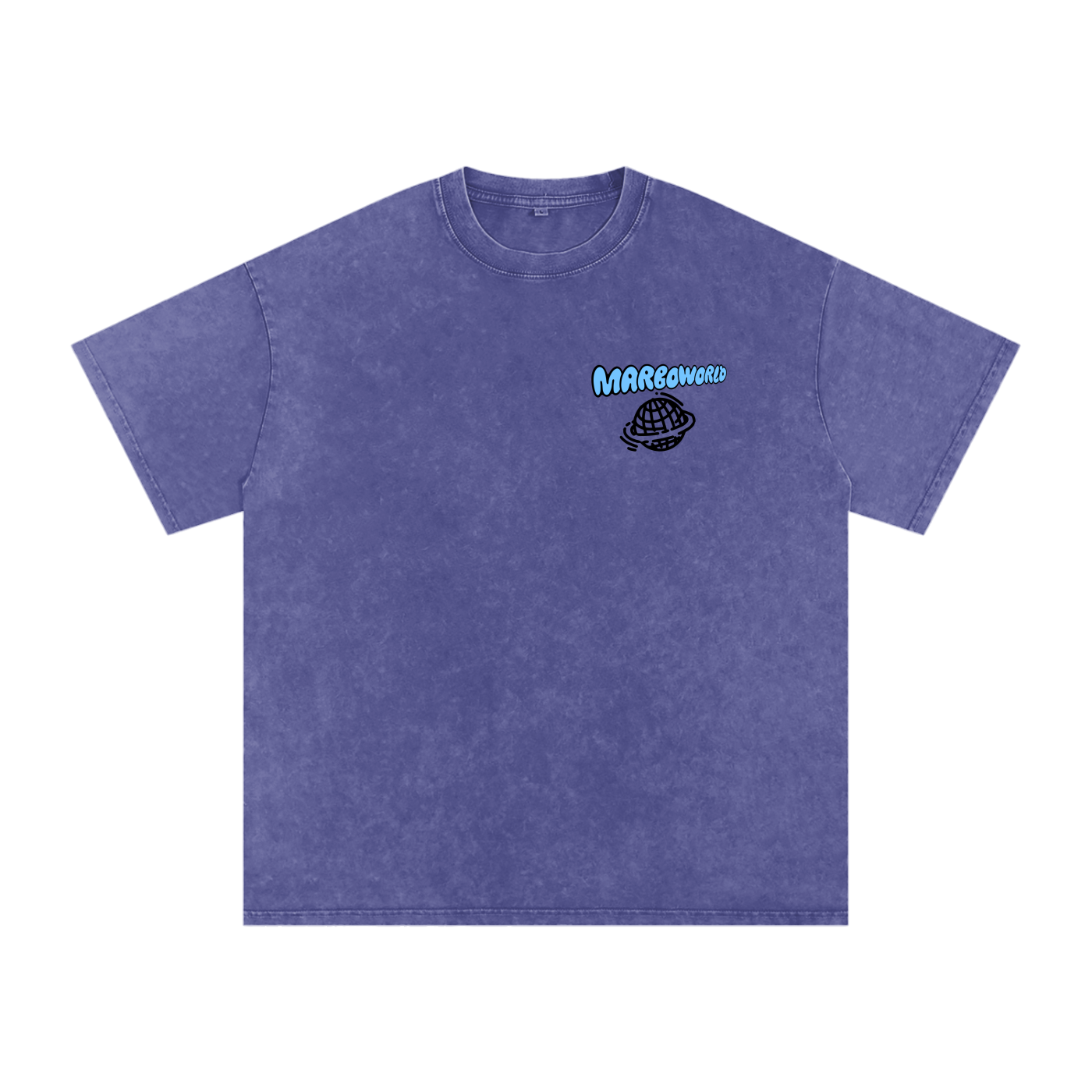 Acid Wash Oversize T-Shirt - 250 GSM