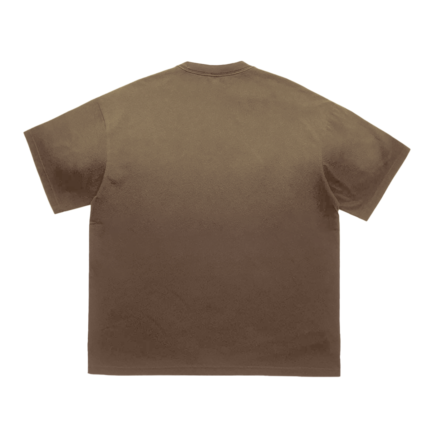 EVEN CARE Vintage Washed Tiger Stripes Dyed Gradient T-Shirt - 250 GSM